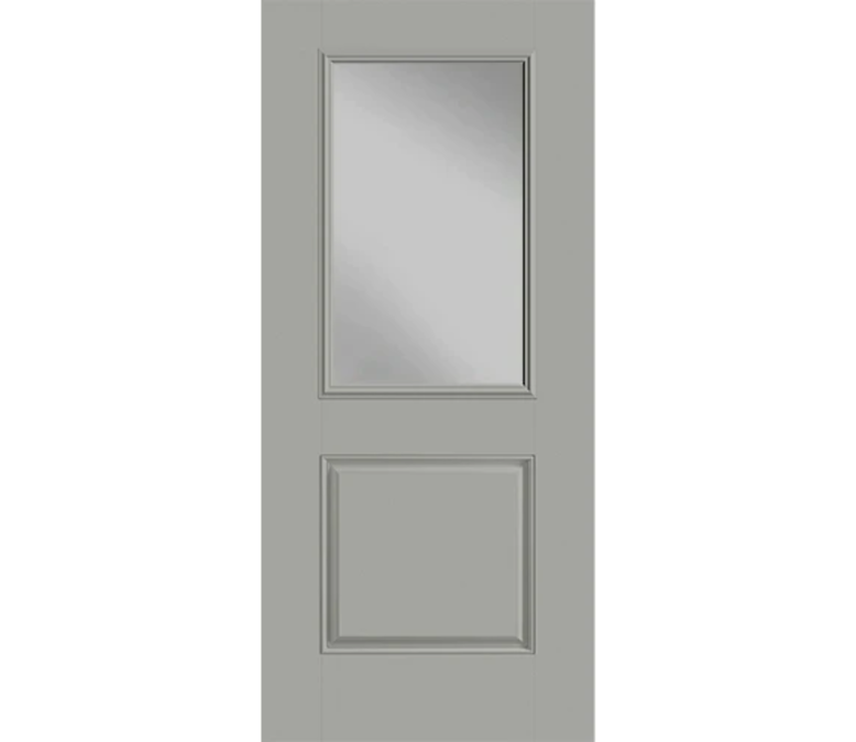 Rochester Half Light 1 Panel Fiberglass Entry Door