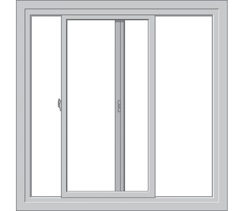 Rochester Pella Hurricane Shield Series Vinyl Sliding Window